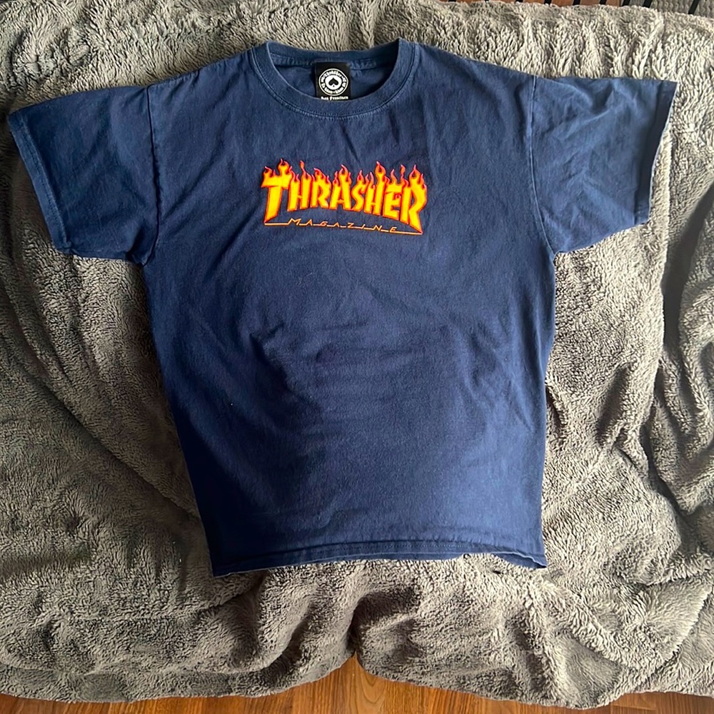 Thrasher t-shirt size L youth